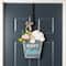 Glitzhome® 18" Easter Wooden Bunny Eggs Wall Décor